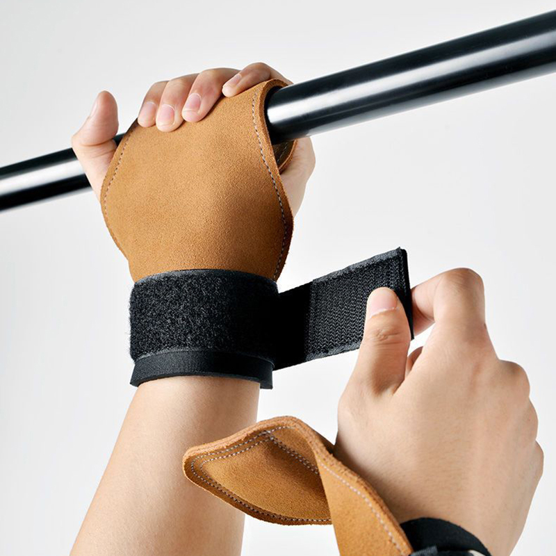 Wrist Wraps Weightlifting Support - Double couche banc presse haltérophilie poignet
