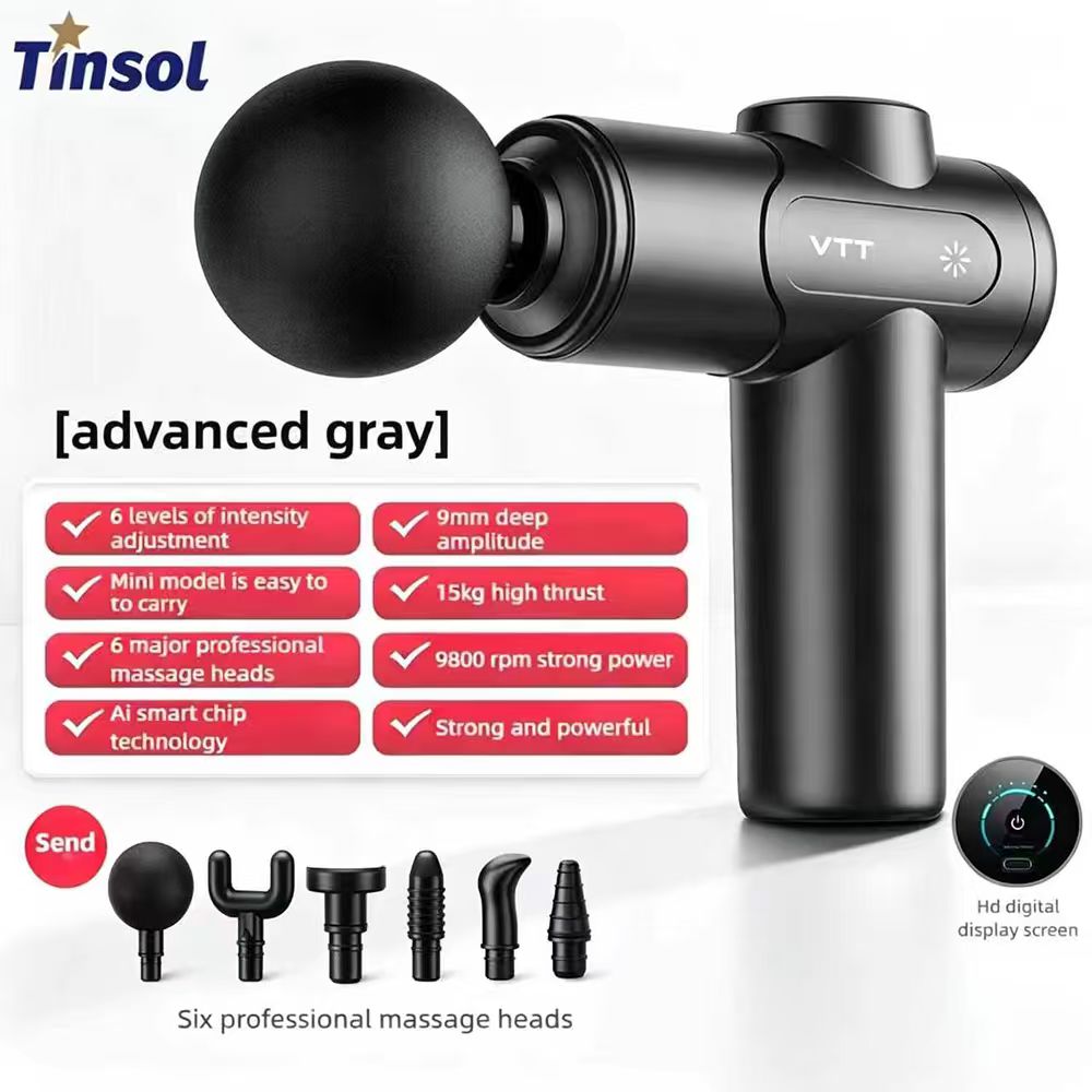Electric Massage Gun Deep Tissue - Pistolet de massage électrique TINSOL pour