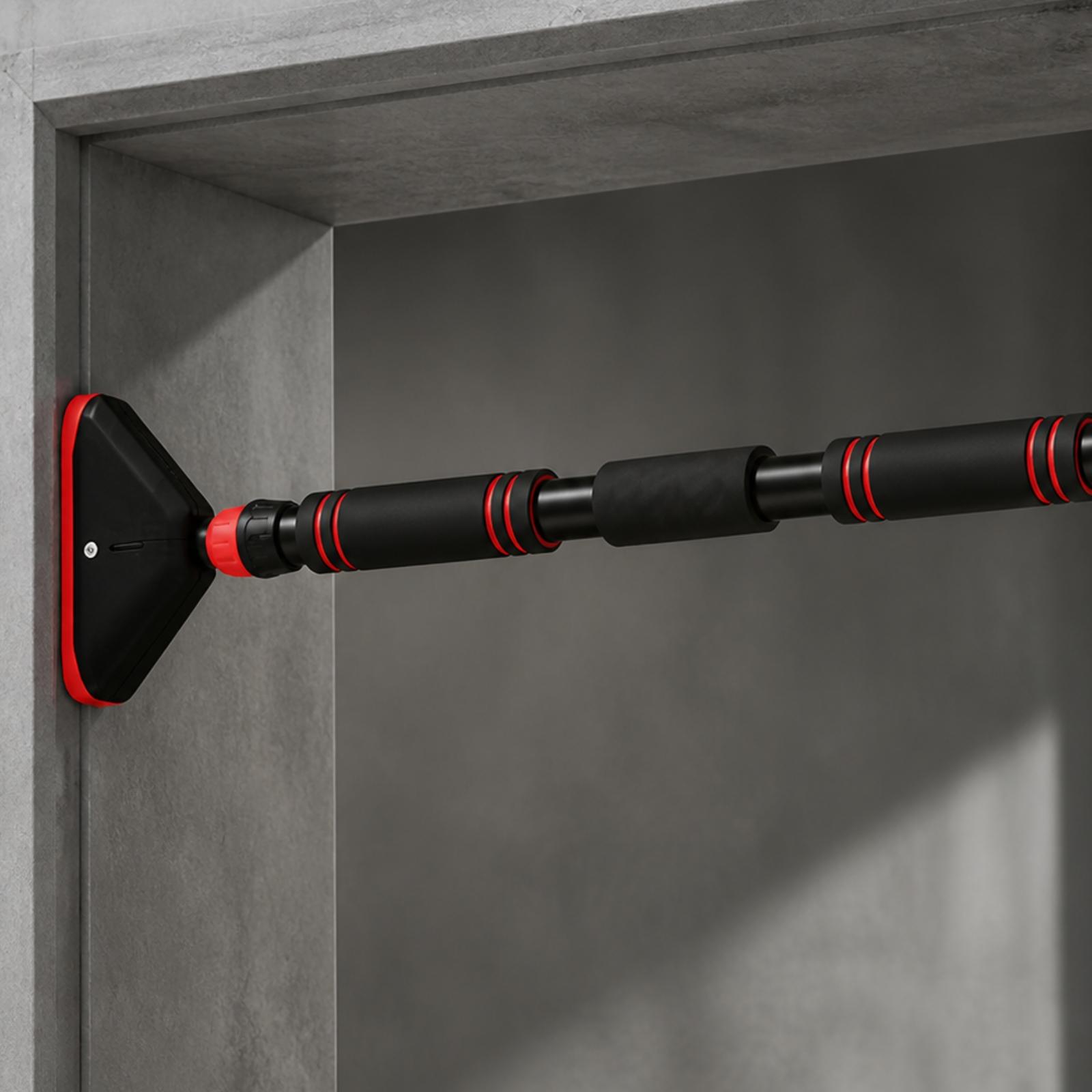 Door Pull Up Bar No Screw - Barre de traction sans vis, réglable,