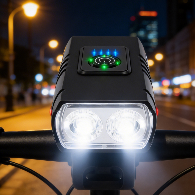 Cycling - Lampe de vélo étanche, phare de