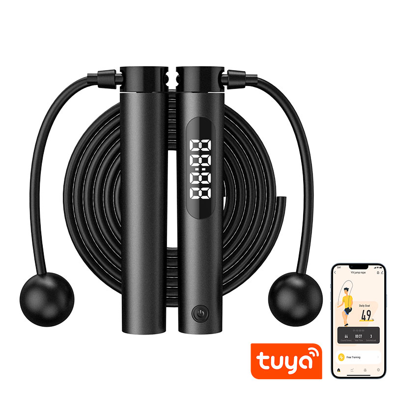 Smart Jump Rope Digital Counter - Corde à sauter sans fil de