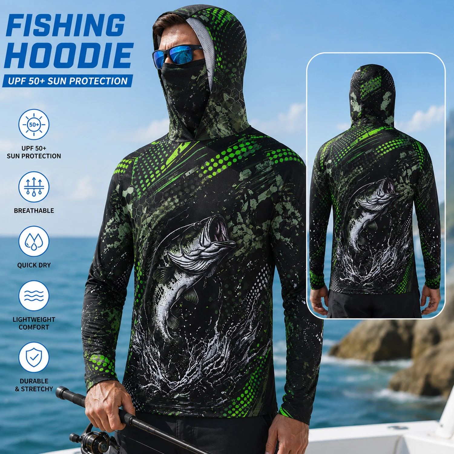 Hiking - Chemise de pêche à manches longues