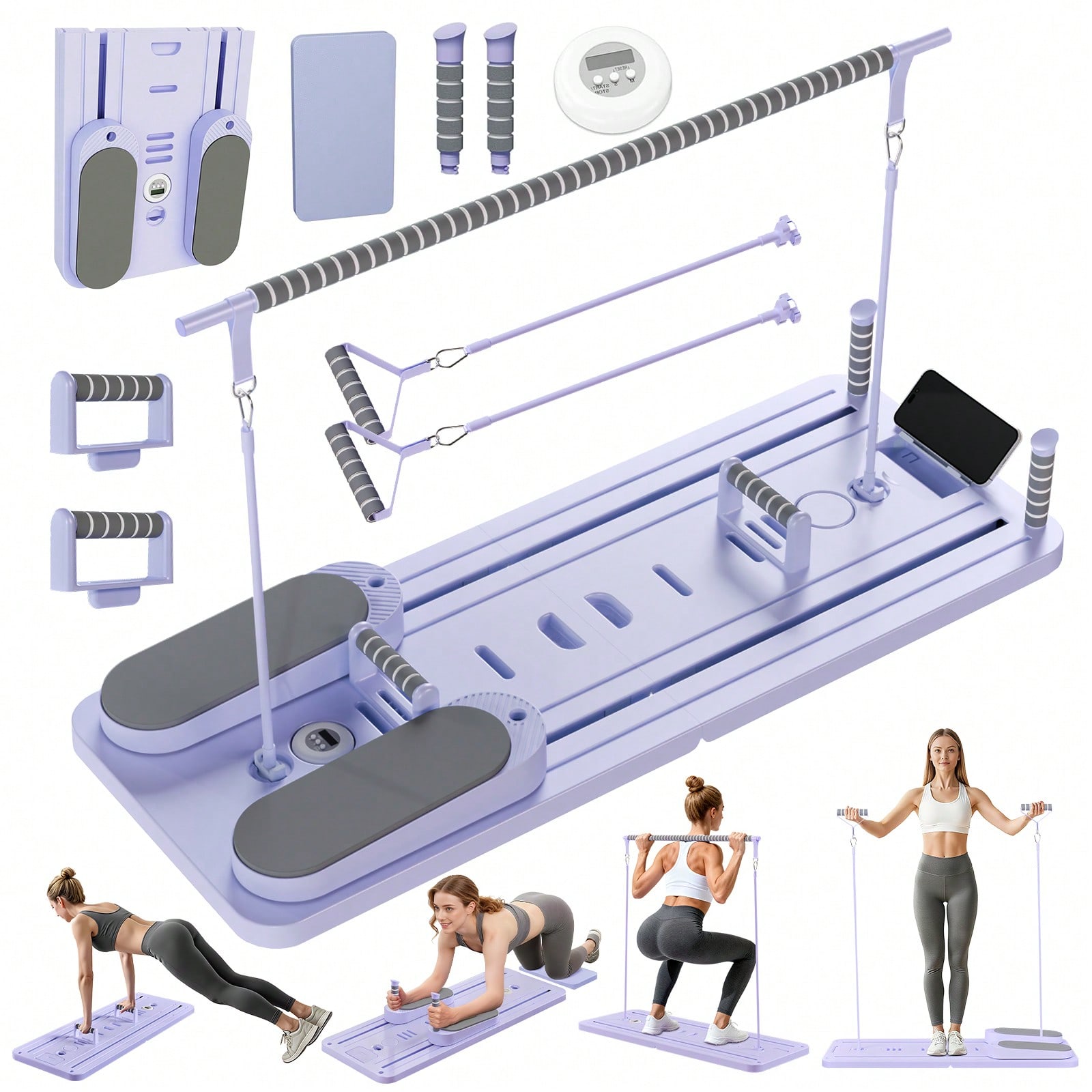 Reformer Pilates avec barre, p - Fitness Equipment avis et prix