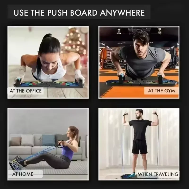 Planche de musculation pliable - Push Up Board Foldable Multi Function avis et prix