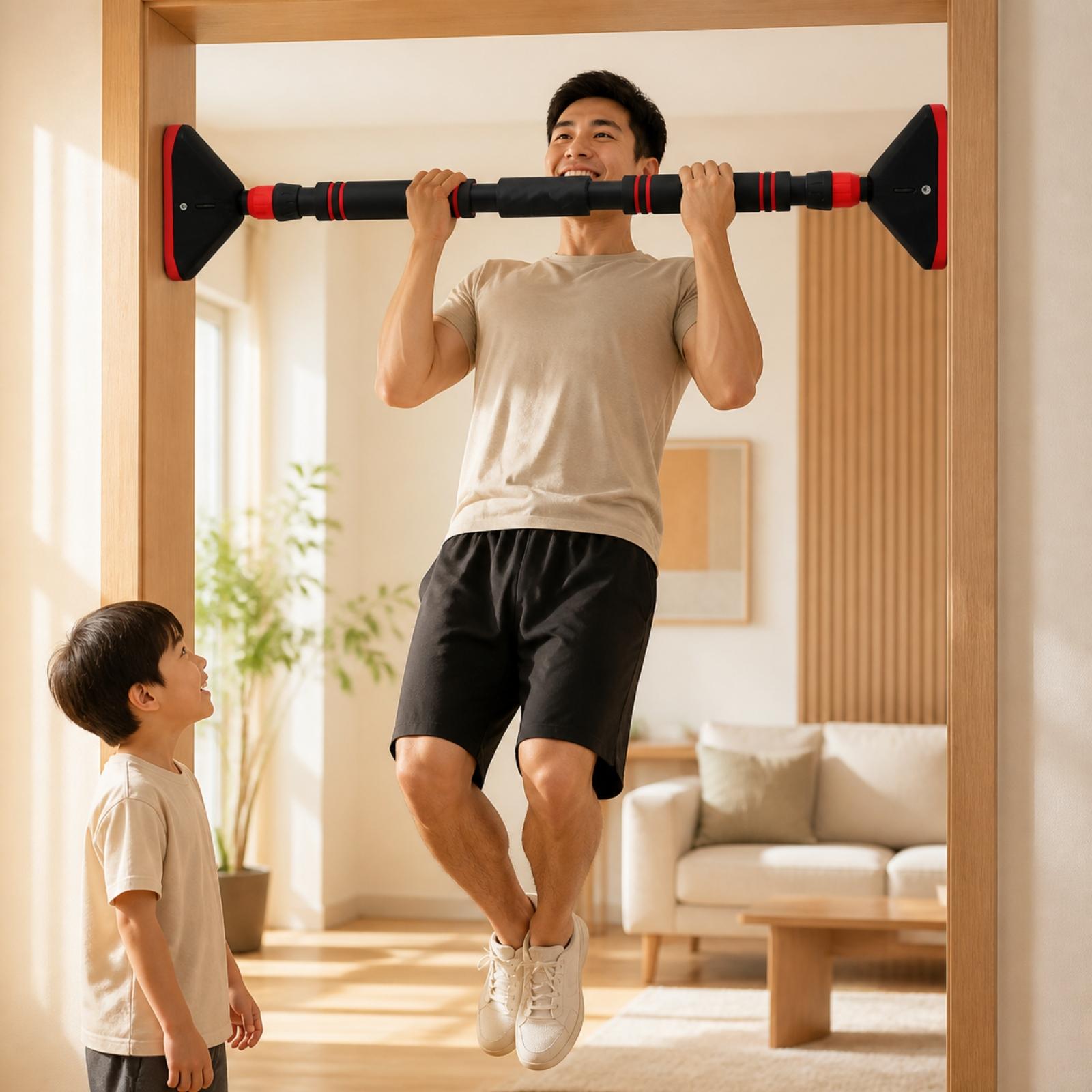 Barre de traction pour cadre d - Door Pull Up Bar No Screw avis et prix