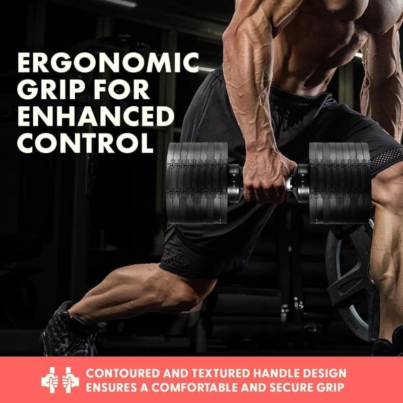 Équipement de fitness de grand - Adjustable Dumbbell Pair 40Kg avis et prix