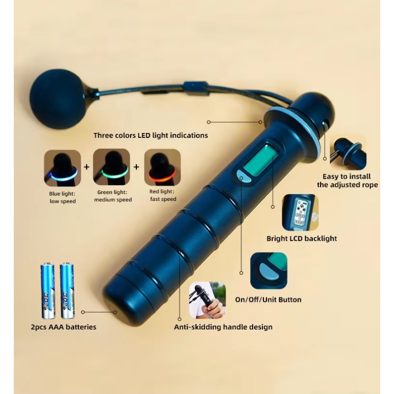 Vente en gros, compteur de cal - Smart Jump Rope Digital Counter avis et prix