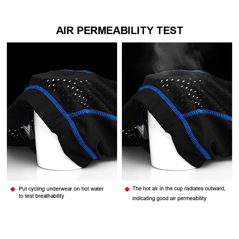 Shorts de sous-vêtements de cy - Padded Cycling Shorts 5D Gel avis et prix