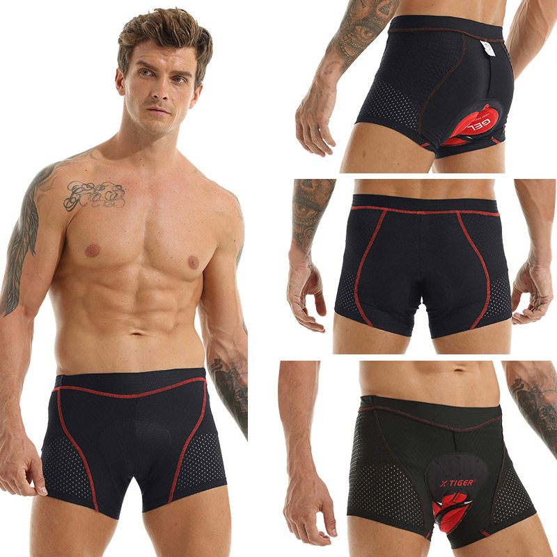 X-tiger sous-vêtements de cycl - Padded Cycling Shorts 5D Gel avis et prix