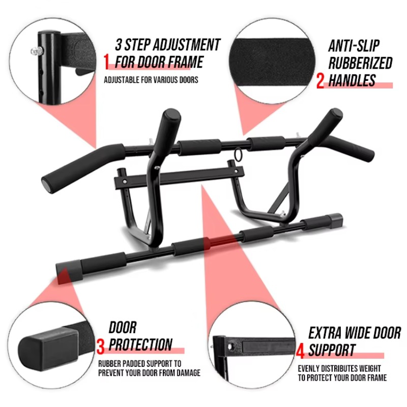 Barre de traction professionne - Door Pull Up Bar No Screw avis et prix