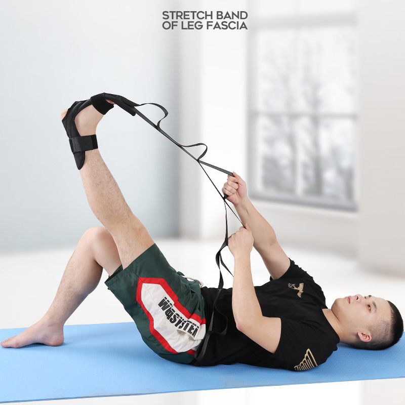 Sangle d'étirement de jambe de - Pilates Bar Kit With Resistance Bands avis et prix